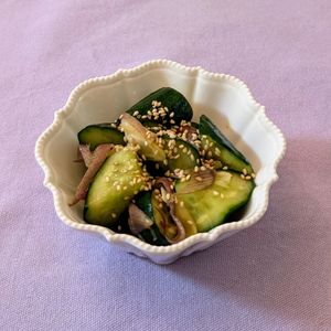 𝔂𝓾𝓶𝓲🍓の作ってみた!投稿(ポリ袋で♪みょうがときゅうりのやみつき漬け【作り置きにも♪】)