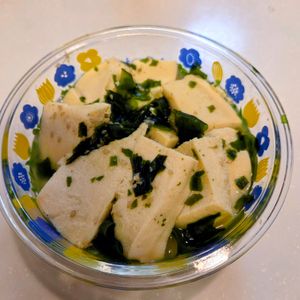 にゃんこさん🐱の作ってみた!投稿(【レンジで簡単】高野豆腐のわかめスープ煮)