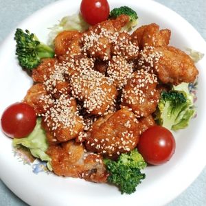M＊Pの作ってみた!投稿(じゅわっと甘辛味が口に広がる【ヤンニョムチキン】)