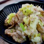 ＼全部レンジで作る／簡単おかず【にんにく香るネギ塩豚バラ】