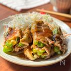 とろ〜りチーズがたまらん！ご飯がすすむ「ピーマンの肉巻き」