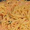 【豚キムチのまろやかクリームパスタ】牛乳が美味しさのポイントの工程3