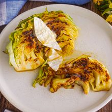 【ダイエットに！】春キャベツのチーズカレーステーキ