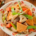 【根菜とさつま揚げの煮物】簡単で失敗なし/ちくわでも作れます