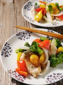 鯖の野菜あんかけ