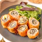 揚げ焼きで簡単✨とろける絶品♡【海苔チーズとんかつ】