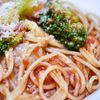 パパッと作る「海老とブロッコリーのトマトソースパスタ」の工程3