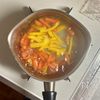 【パプリカとにんじんのホットサラダ】食卓の彩りに♪の工程2