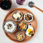 豆皿でワンプレート