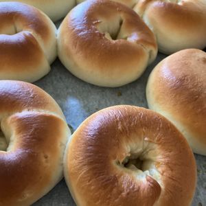 1385182の作ってみた!投稿(【基本のベーグル】初心者にもおすすめ！手ごねで作る絶品レシピ)