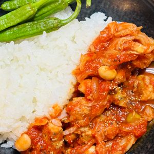あなぼんごはんの作ってみた!投稿(豚ヒレ肉とキャベツのトマト煮)