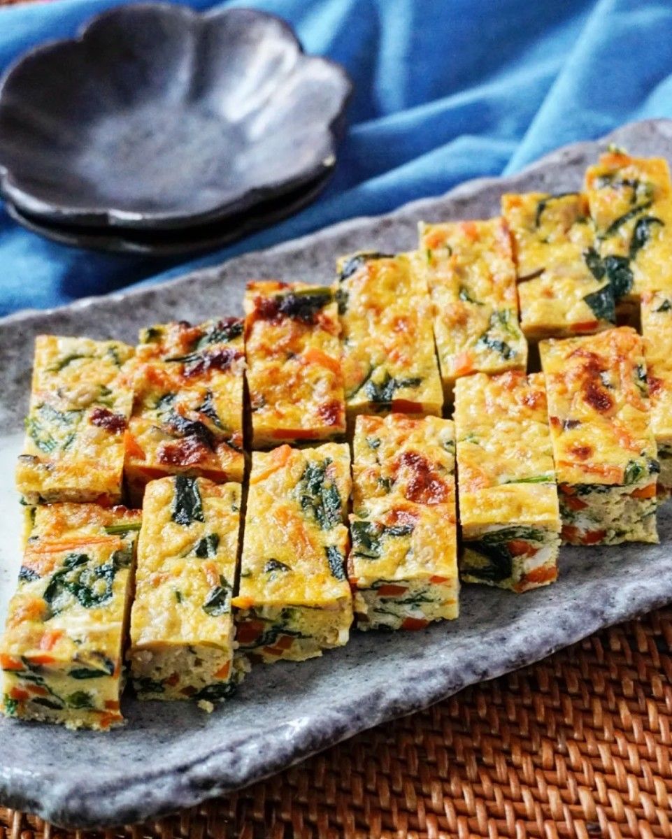 具だくさん卵焼き