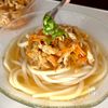 作り置きOK　【給食の冷やしきつねうどん】の工程4