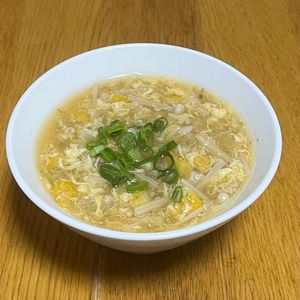 ぴぱの作ってみた!投稿(【コーンとえのきの中華スープ】３分で完成！)