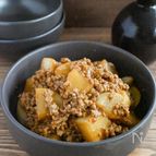 ごはんが進む！大根とひき肉の甘辛炒め