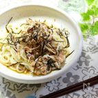 ツナとしらすの冷うどん