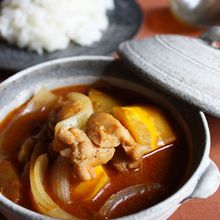 10分で!チキンと南瓜のココナッツカレー