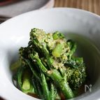 スティックセニョールの胡麻酢和え