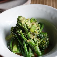スティックセニョールの胡麻酢和え