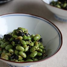 ぽくぽく発芽ビーンズの海苔和え