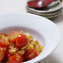 ミニトマトのオイルオニオン和え