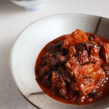 20分で、新じゃがとタコのとろ茄子煮♪