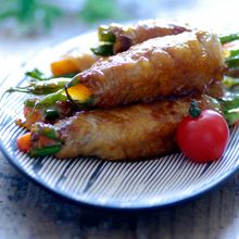 人参とインゲンの豚肉巻き☆