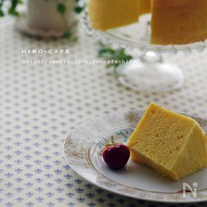 米粉で作るシフォンケーキ☆