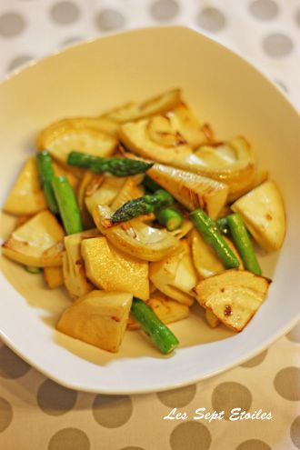 筍とアスパラのガーリック炒め | レシピサイトNadia