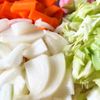 野菜たっぷり！子どもが夢中で食べた【濃厚ちゃんぽん麺】の下準備