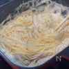 【明太子の濃厚クリームパスタ】フライパンひとつで超簡単♪の工程3