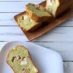 バジル風味のケークサレ Cake salé au pesto