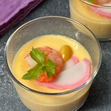 蒸し器不要！レンジde簡単ふるふる茶碗蒸し