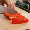 夏野菜の肉巻きバルサミコソースの工程1