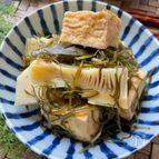 飽きない味♪たけのこと厚揚げと昆布の煮物