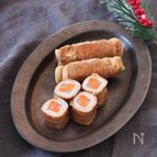おせちにも。豚肉の紅白巻き【冷凍可】