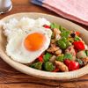 手軽にお魚ごはん♪【さば缶のガパオ風ごはん】の工程6