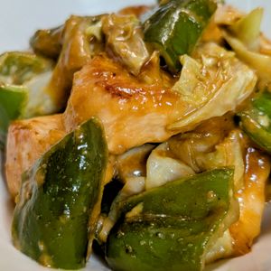 まゆのの作ってみた!投稿(【しっとり鶏むね肉とキャベツのオイマヨソテー】ご飯がすすむ！)