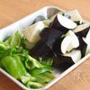 ごはんがすすむ！なすとピーマンのカレーそぼろ炒めの工程2