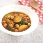 時短・即席！ズッキーニとひよこ豆のカレー