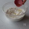 バター不使用！米粉で作るいちごの生スコーンの工程5