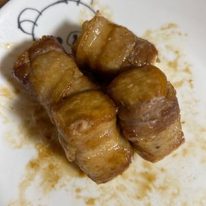 まぁちゃんの作ってみた!投稿(ヘルシー☆ボリューム！照りっと【厚揚げの甘辛肉巻き】)