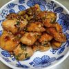 鶏皮坊主の作ってみた!投稿(【鶏むね肉の香味ダレ絡め】節約レシピでごはんおかわり‼︎)