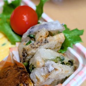 まゆのの作ってみた!投稿(【れんこんのえびはさみ揚げ】シャキぷり食感が美味！)
