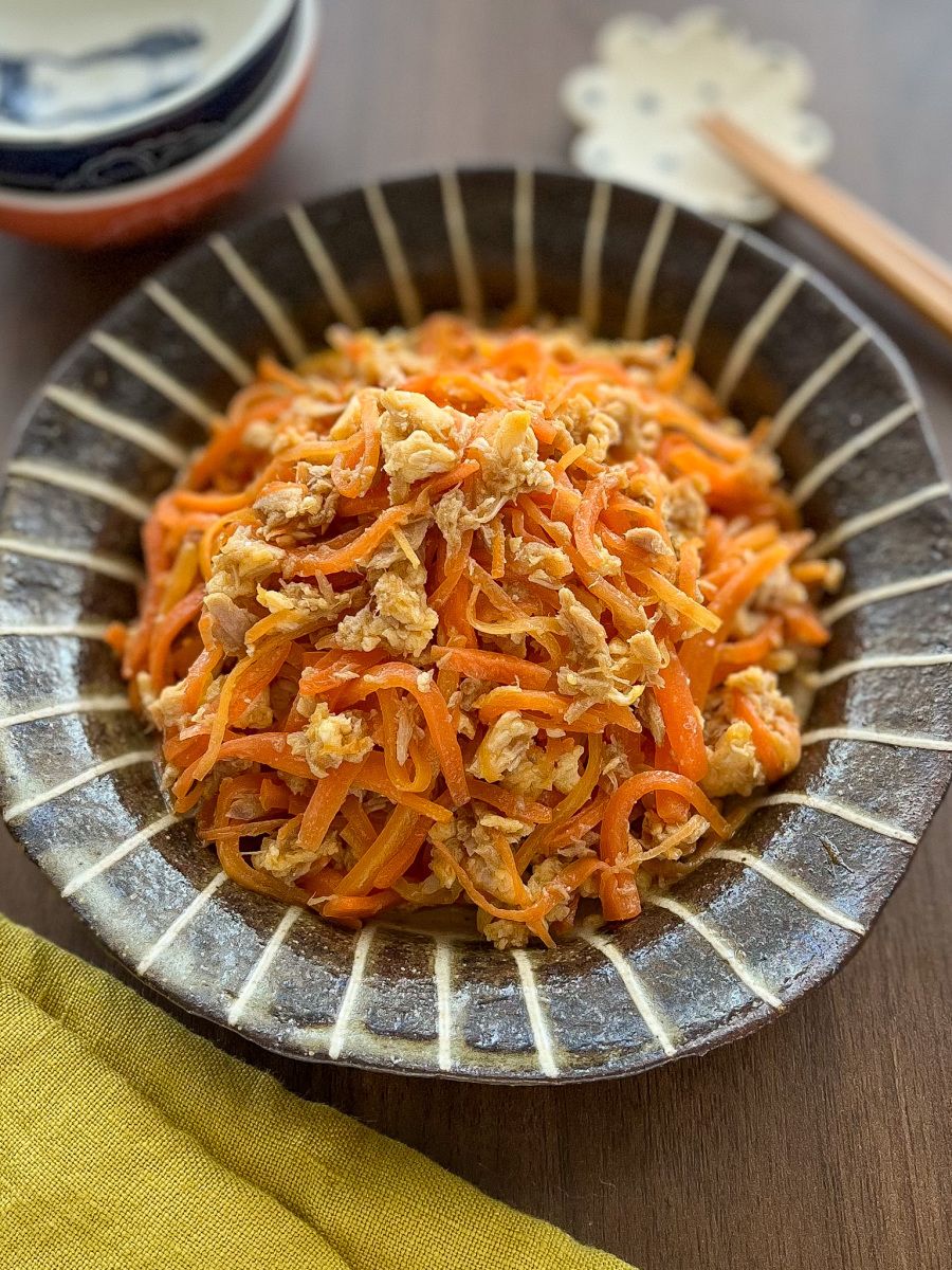 定番副菜 ツナ入り人参しりしり 満足度 レシピサイト Nadia ナディア プロの料理家のおいしいレシピ