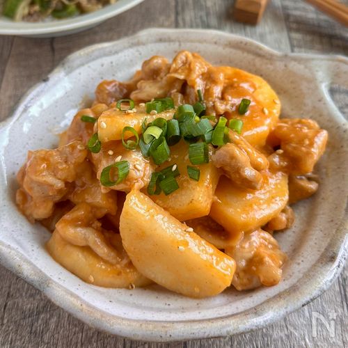 コクうまご飯泥棒♩長芋の豚味噌バター炒め