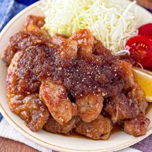 タレが最高◎暑い日に食べたい♪【レモンオニオンポーク🍋】