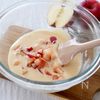 米粉でふわふわしっとり【はちみつりんごの米粉蒸しケーキ】の工程4