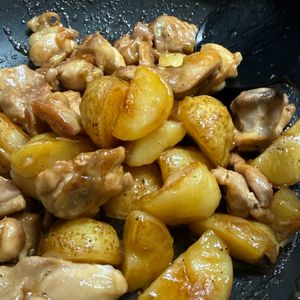 てんの作ってみた!投稿(【テリヤキチキン＆ほくほくポテト】甘辛味のやみつき簡単おかず)