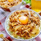 旨い！と言わせる☆『ガッツリ豚こま丼』